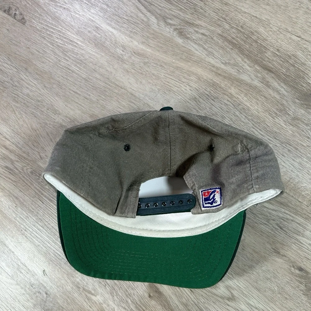 VTG Michigan State Spartans Snapback Hat‎ NCAA College The Game Gray Green Cap